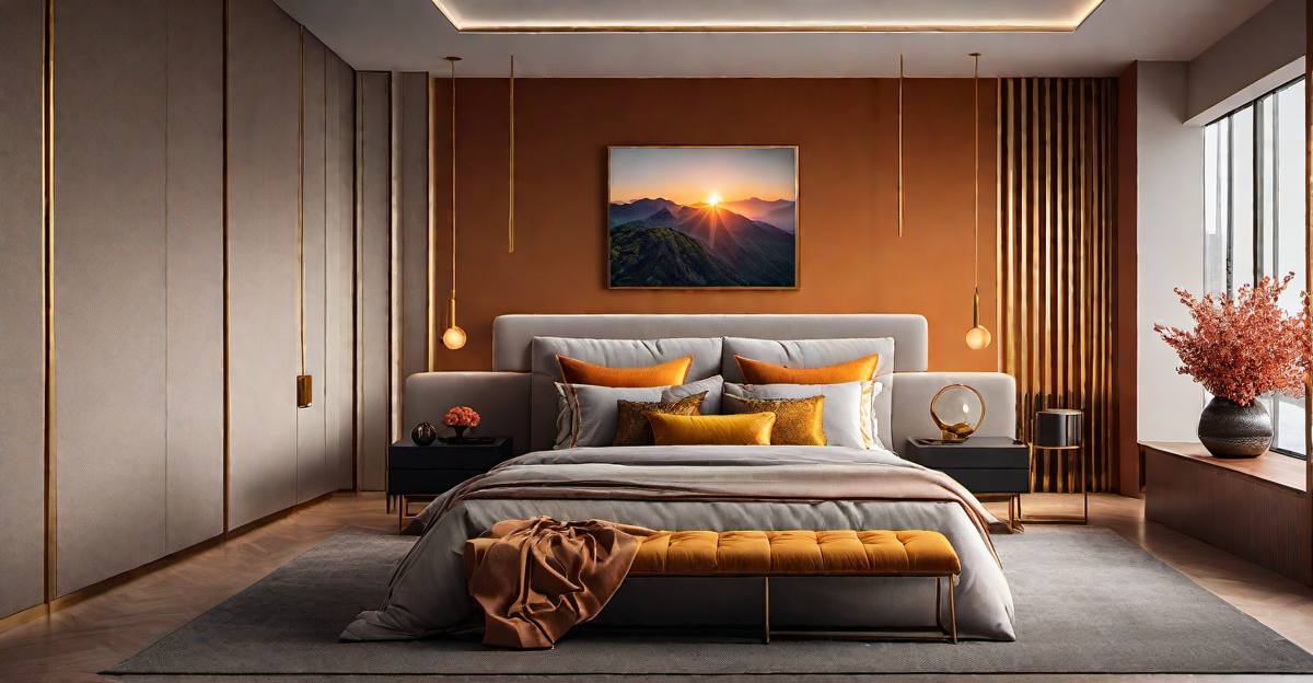 Essential Elements: Incorporating Sunset Hues in Bedroom Decor