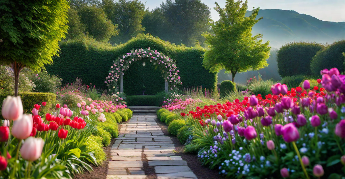 Garden Pathways: Enhancing Outdoor Spaces with Floral Walkways