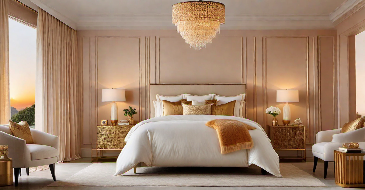 Golden Glow: Infusing Bedroom with Sun-Kissed Shades