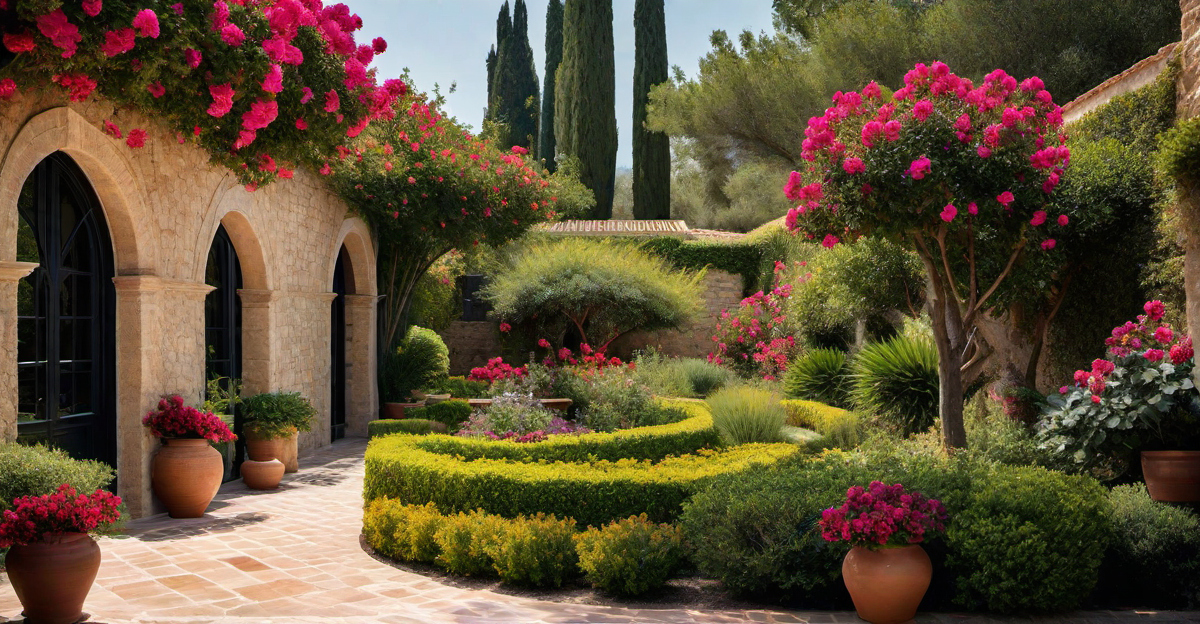 Mediterranean Flair: Designing Colorful Gardens Inspired by the Mediterranean