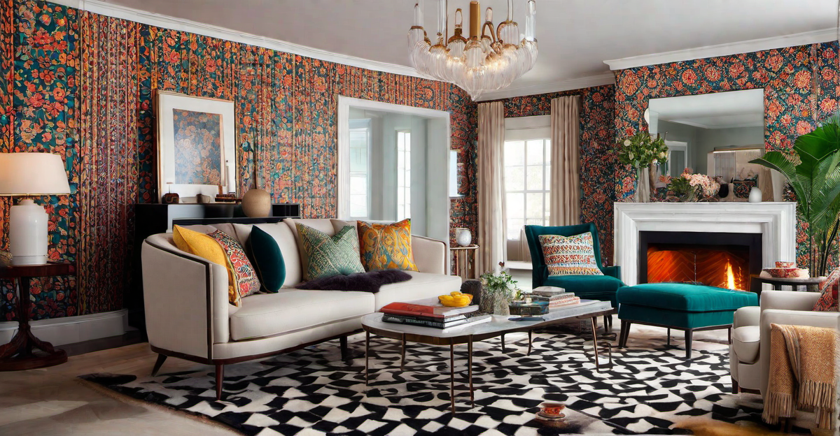 Mixing and Matching Retro Patterns and Textures