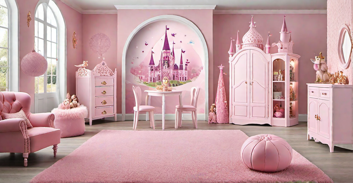 Princess Paradise: Pink and Pretty Playroom for Royalty