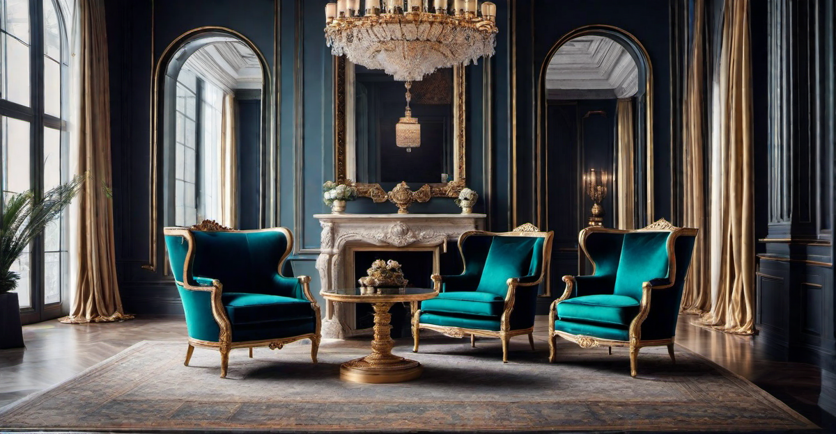 Rich Velvet Touch: Jewel-Toned Armchairs for Luxurious Comfort