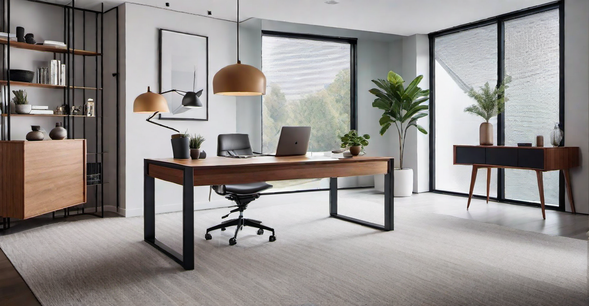 Scandinavian Influence: Functional Simplicity in Home Office