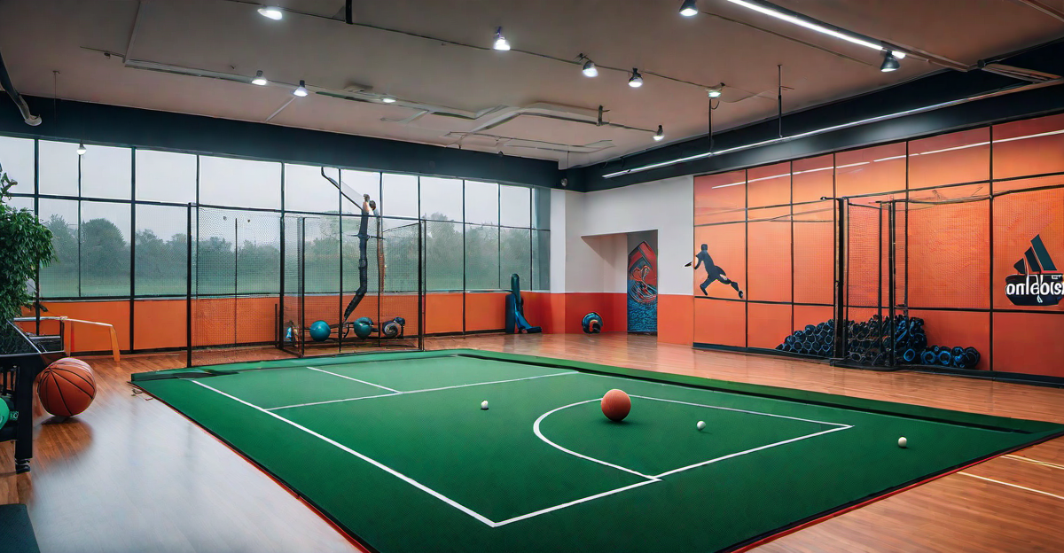 Sports Galore: Playroom with Mini Indoor Sports