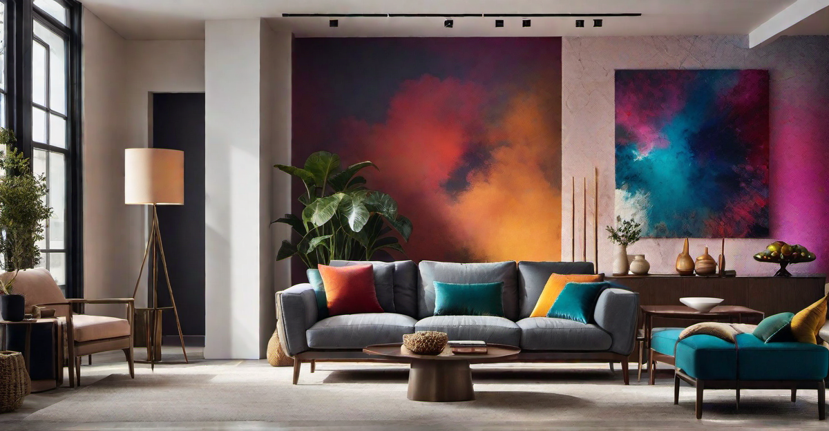 The Impact of Colorful Wall Art in Interior Design