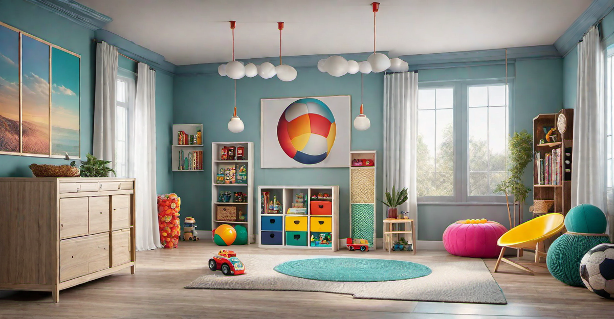 Vintage Vibes: Retro Style Playroom for Nostalgic Appeal