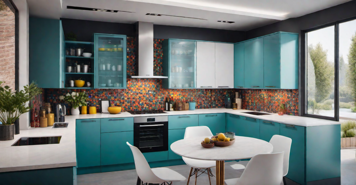 Whimsical Details: Adding Playful Touches to a Colorful Kitchen Space