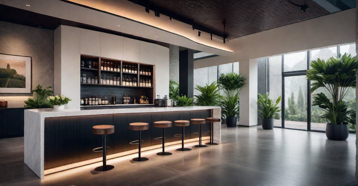 19. Zen Retreat: Creating a Calming and Peaceful Coffee Bar Oasis