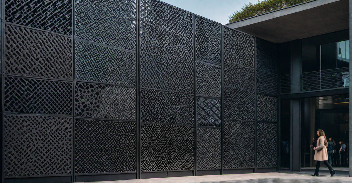 Artistic Expression: Using Zinc Fences for Creative Outdoor Art