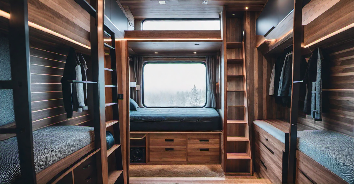 Bunk Bed Bliss: Space-Saving Sleeping Solutions for Tiny Homes