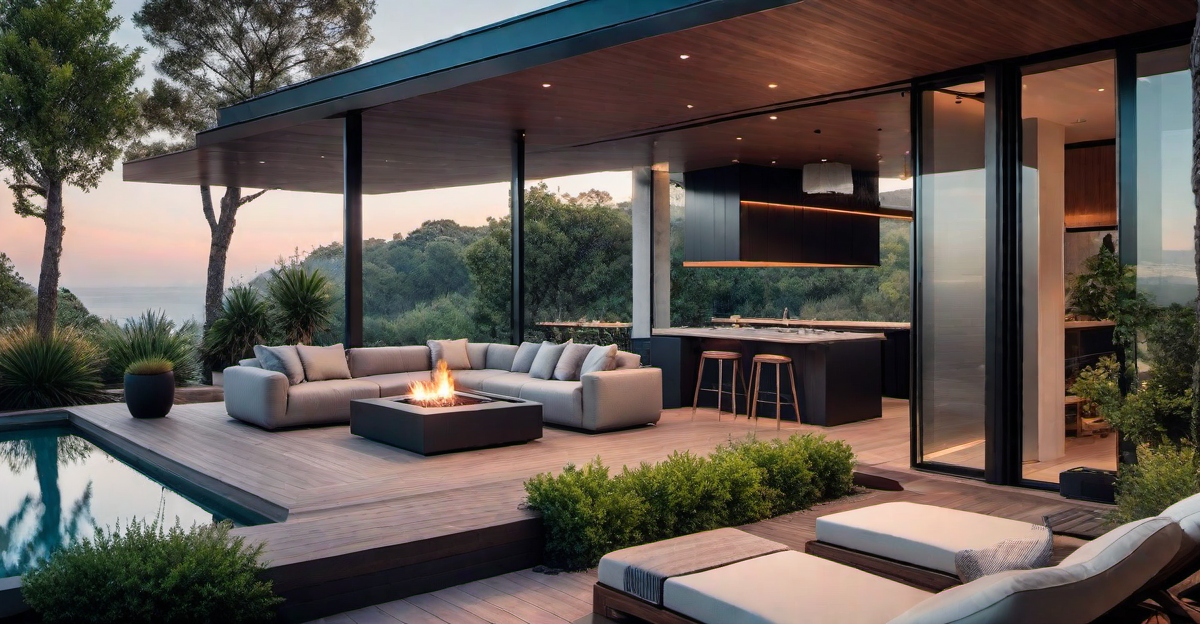 Compact Luxury: Integrating Jacuzzis and Hot Tubs in Small House Roof Decks