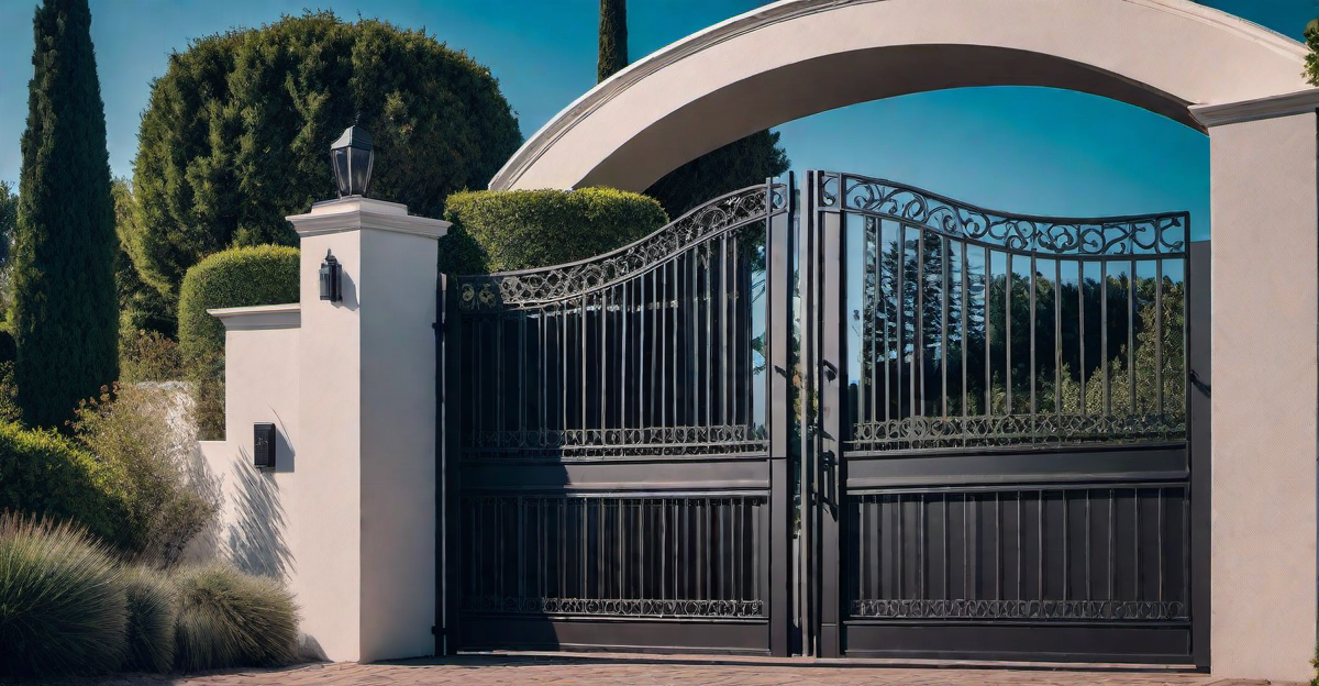 Contemporary Style: Sleek Metal Gates for Modern Homes