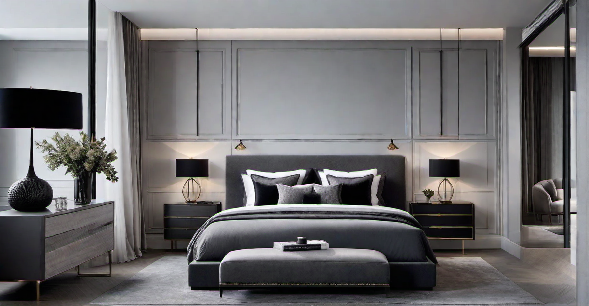 Creating Balance with Light and Dark Grey in Bedroom Decor