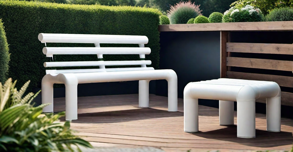 DIY PVC Pipe Garden Bench: Comfortable and Durable