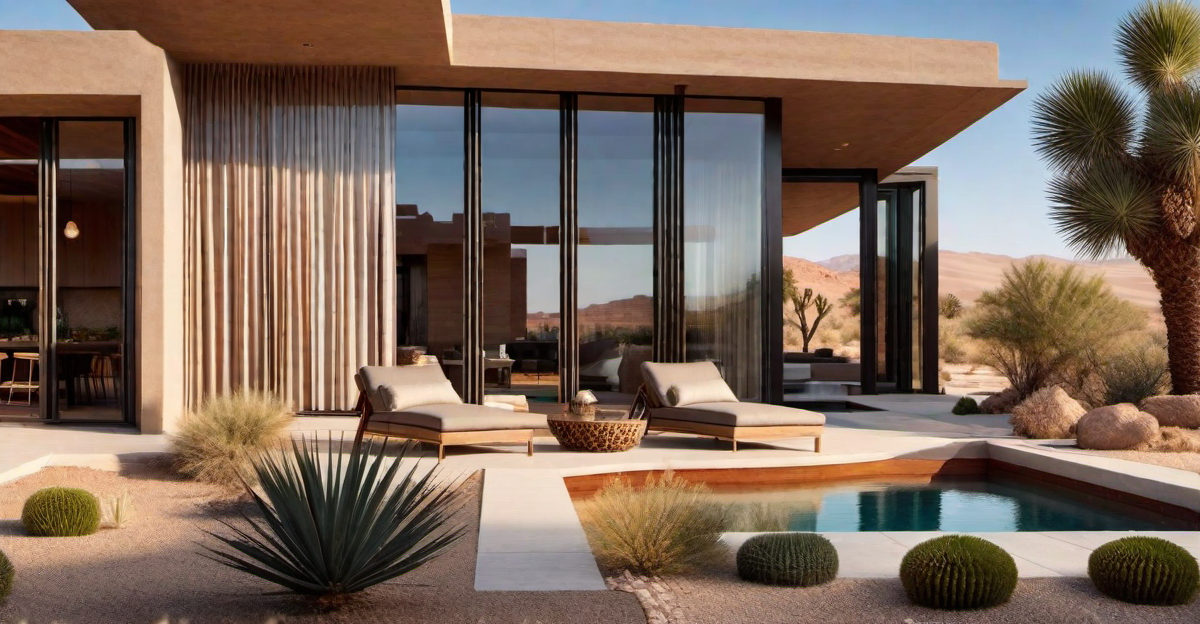 Desert Hideaway: Stylish Oasis in the Sands