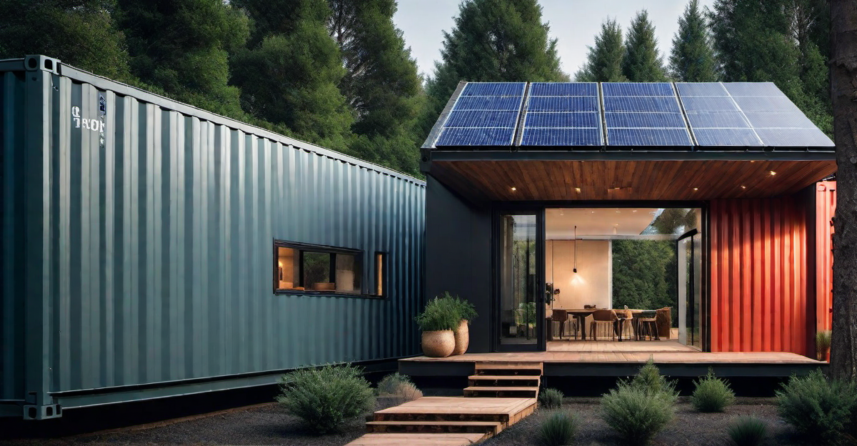 Eco-Friendly Living: Sustainable Practices in Homemade Container Houses