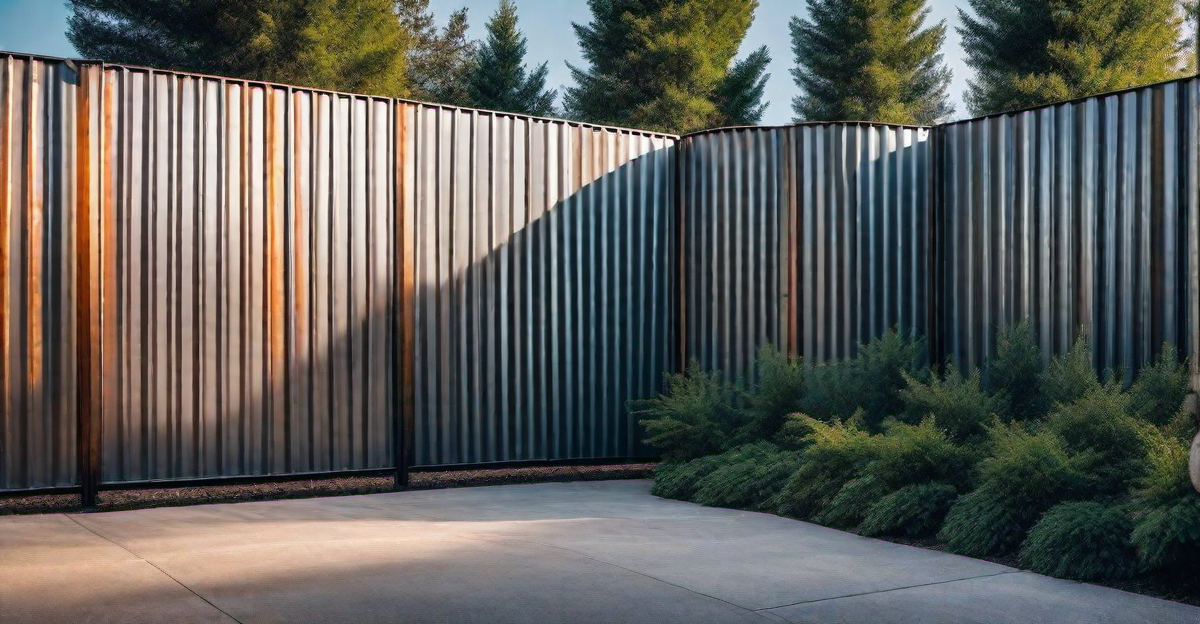 Eco-Friendly Practices: Recycled Corrugated Metal Fence Materials