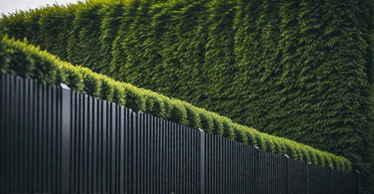 Enhancing Landscapes: Zinc Fences as a Stylish Garden Addition