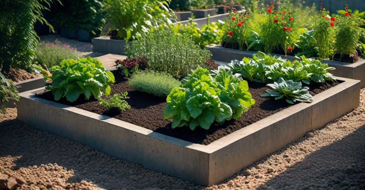 Filling Your Concrete Block Raised Garden Bed with Quality Soil