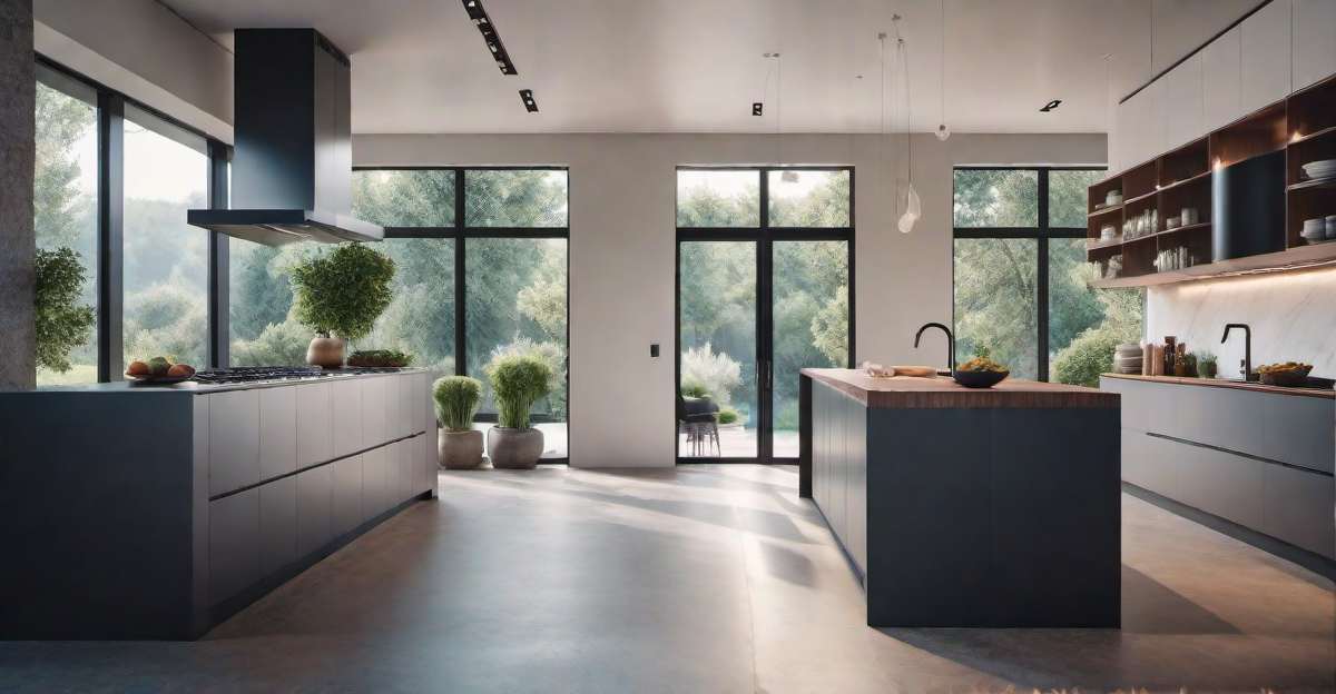 Functional Kitchen: Efficient Cooking Spaces in Garden House Design