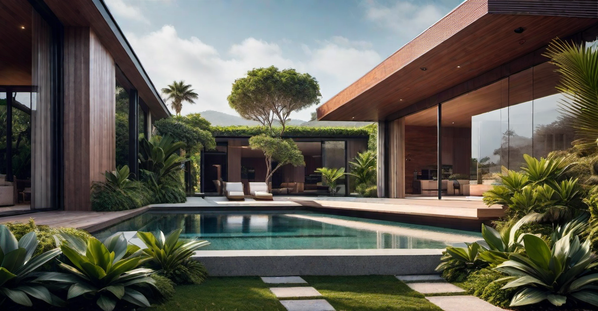 Indoor-Outdoor Living: Seamless Transition to Tropical Landscapes