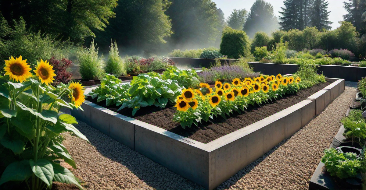 Integrating Companion Planting in Your Concrete Block Garden