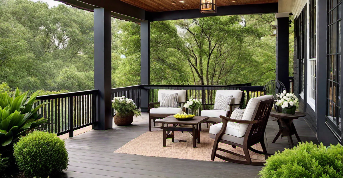 Outdoor Entertaining: Hosting Gatherings on the Spacious Front Porch
