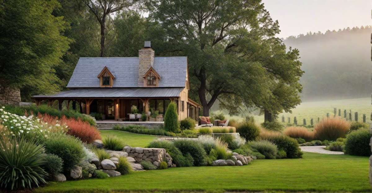 Outdoor Living: Creating Relaxing Spaces Around a Small Farmhouse