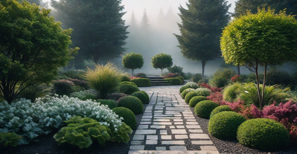 Pebble Border Edging: Defining Garden Beds and Borders