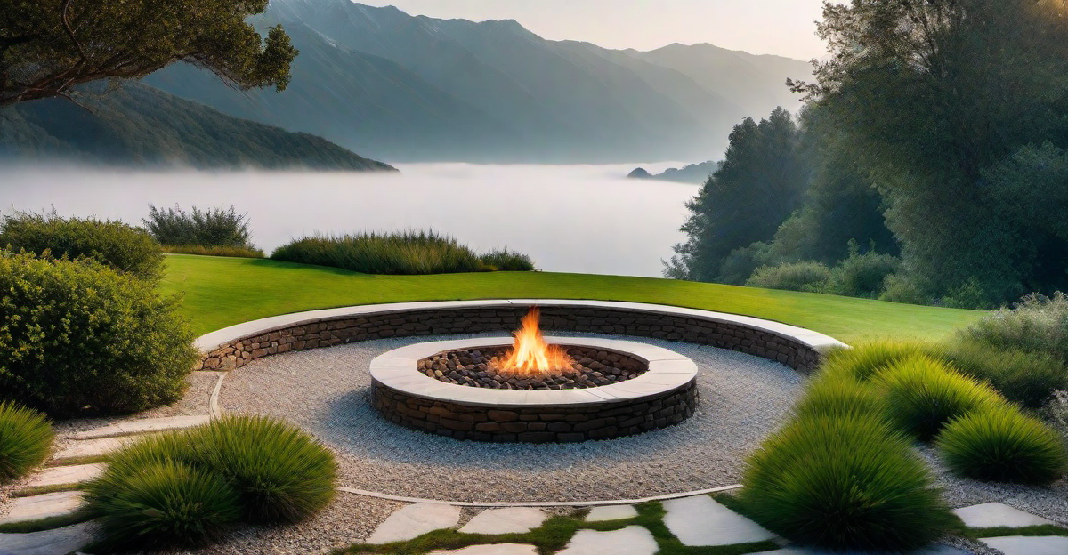 Pebble Seating Areas: Creating Cozy Outdoor Spaces