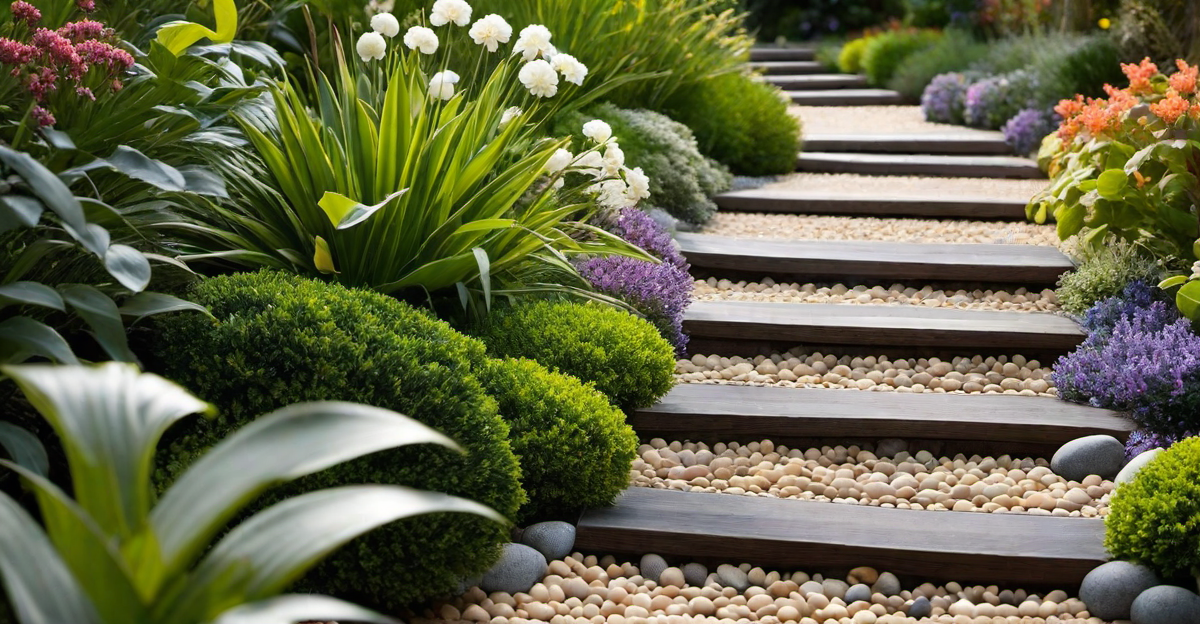 Pebble Steps: Adding Charm and Functionality to Gardens