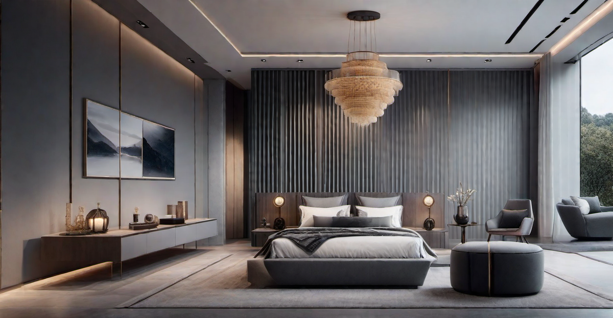 Personalizing Grey Bedrooms with Art and Decor