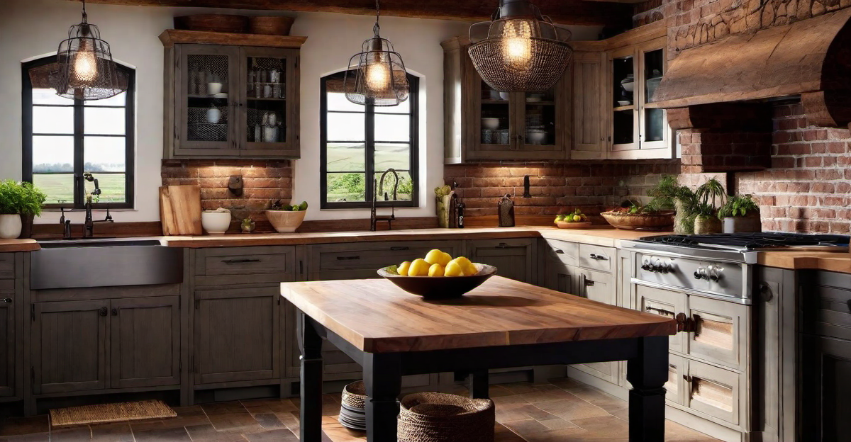 Rustic Elegance: Farmhouse Style Wooden Sink
