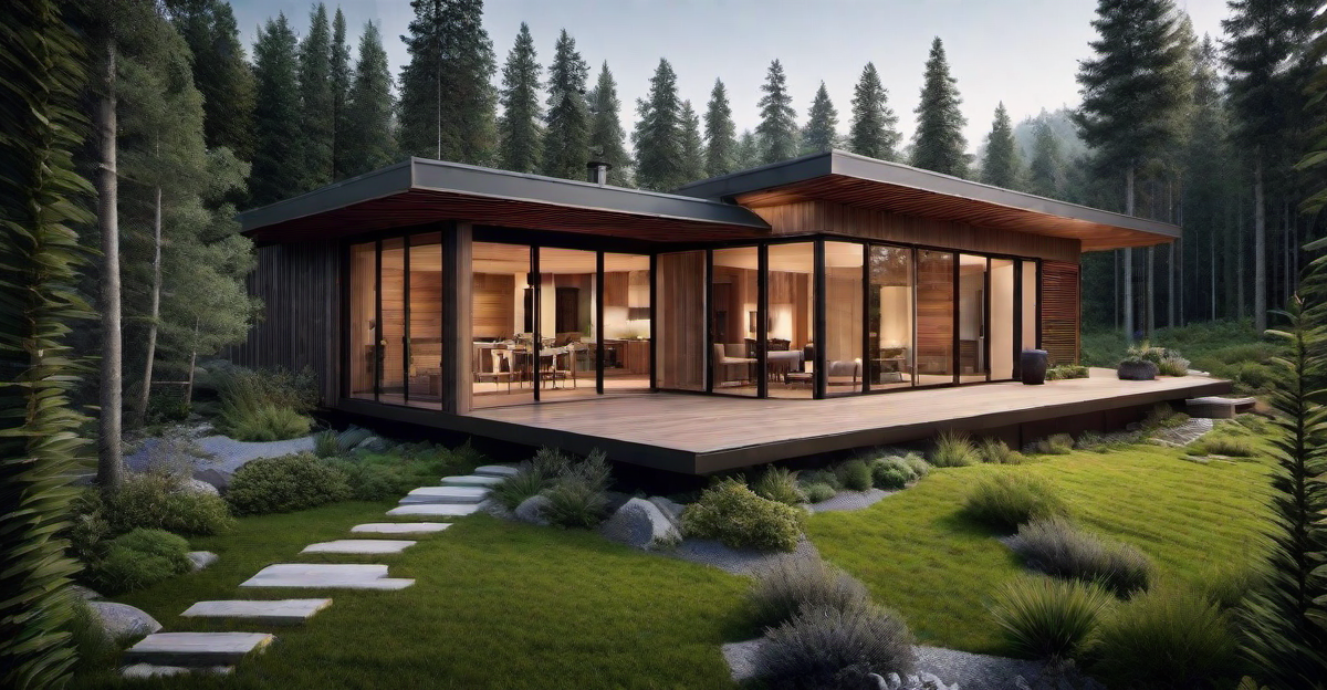 Rustic Elegance: Prefab Home Designs Inspired by Nature