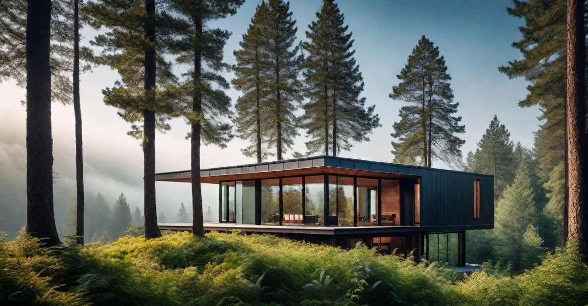 Scenic Retreat: Prefab Homes Designed for Nature