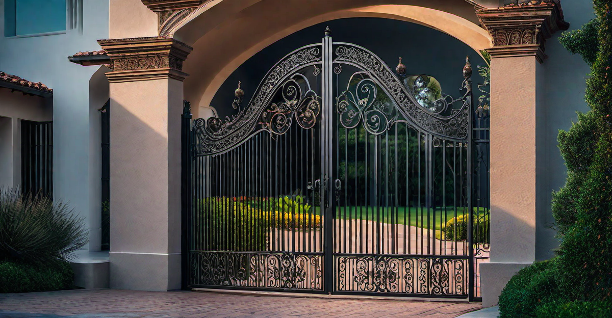 Security and Style: Strong Iron Gates for Home Protection