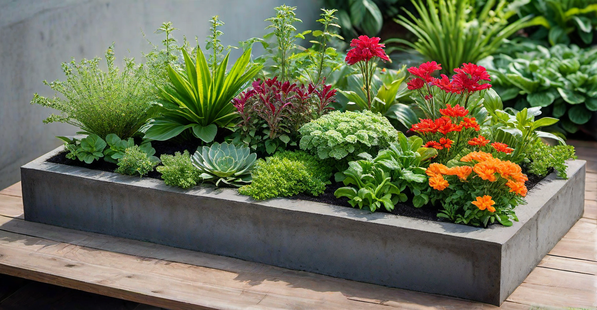 Selecting the Ideal Plants for Concrete Block Raised Garden Beds