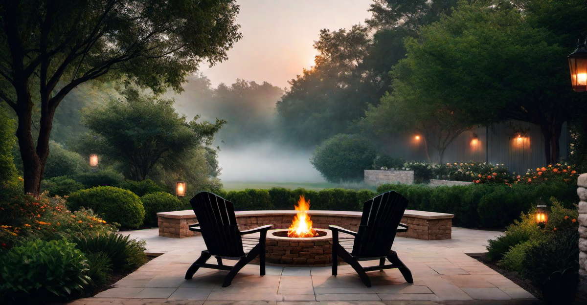 Sunset Watching Spot: Comfy Seating for Evening Relaxation