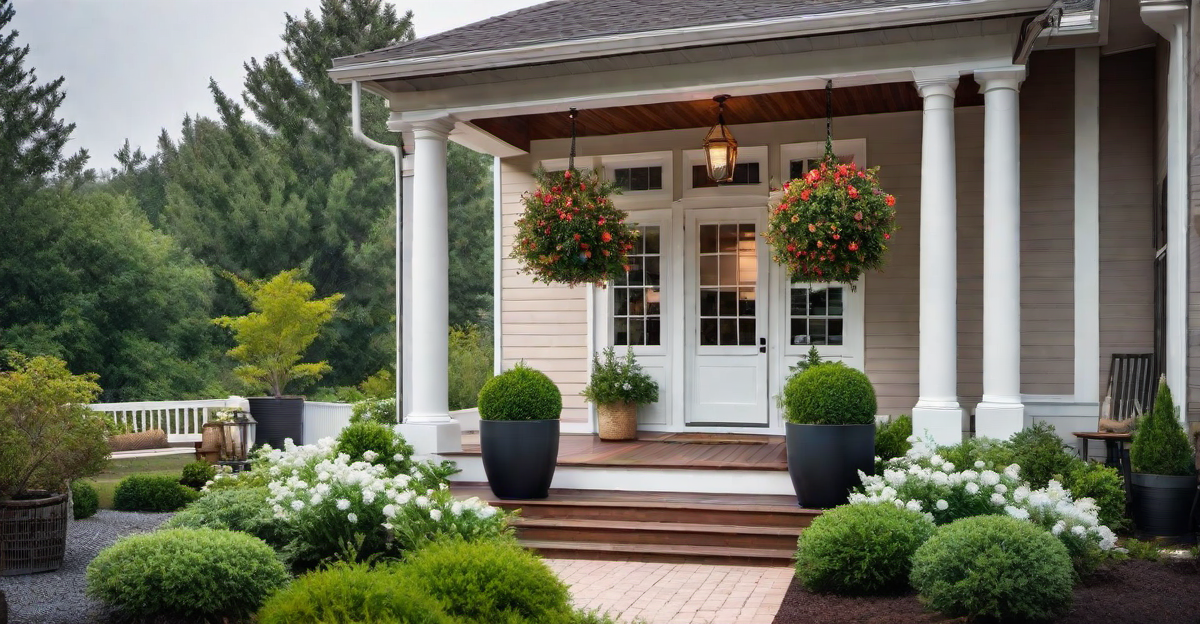 Tranquil Retreat: Creating a Peaceful Atmosphere on the Front Porch