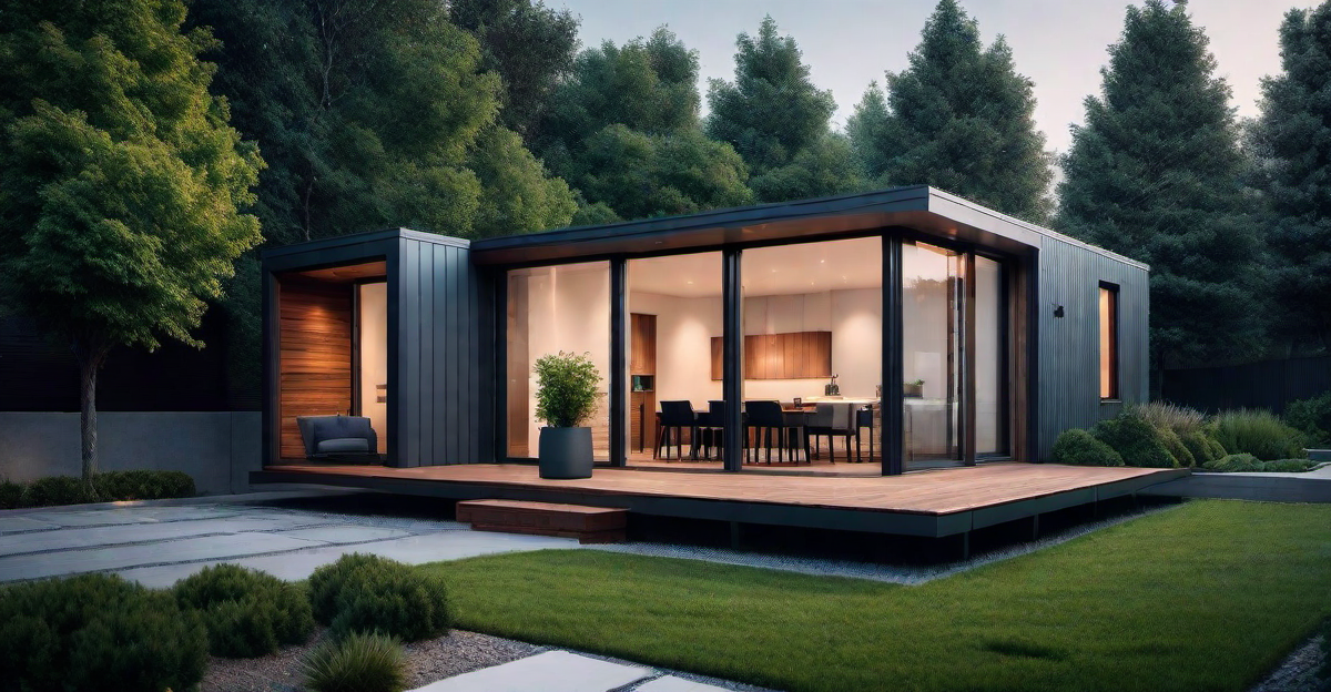 Urban Oasis: Stylish Small Prefab Home Designs for City Living