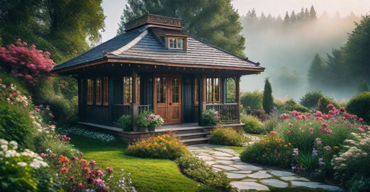 Whimsical Garden: Enchanting Outdoor Spaces Around the Garden House