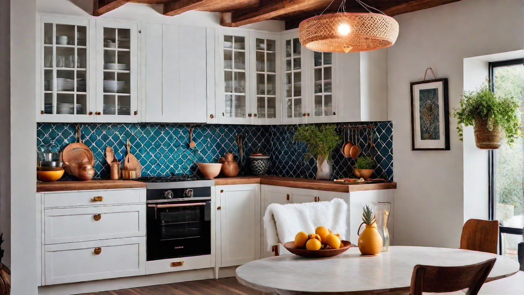 Boho Bliss: Eclectic Kitchen with Bohemian Accents