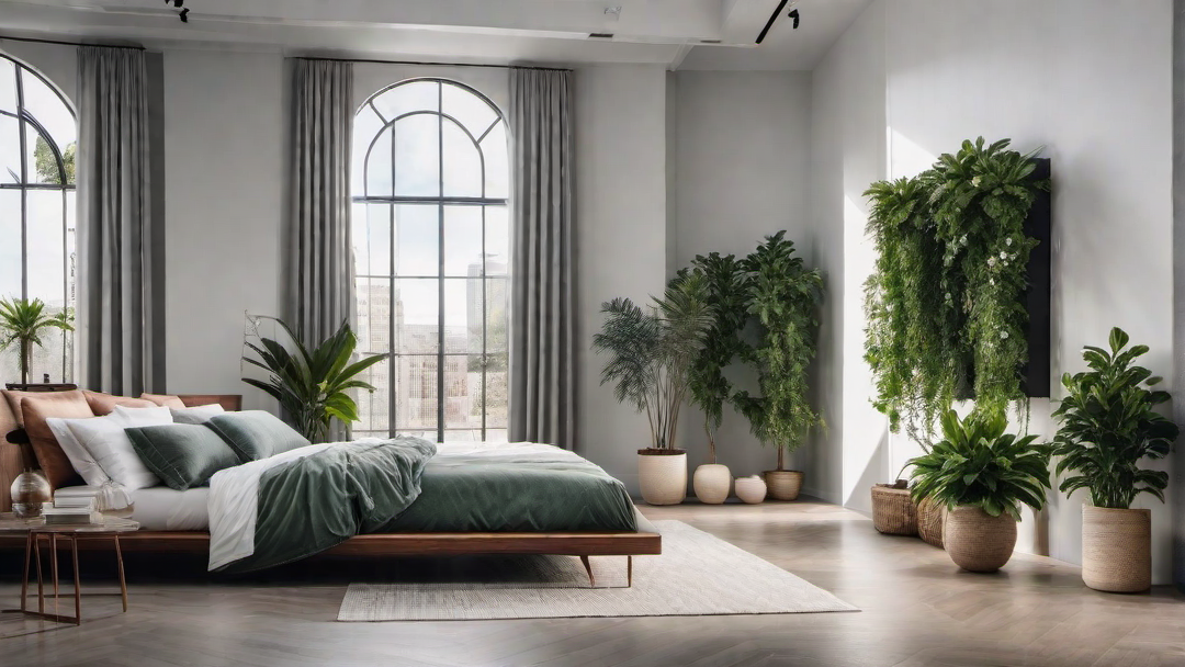 Botanical Paradise: Greenery Filled Bedroom