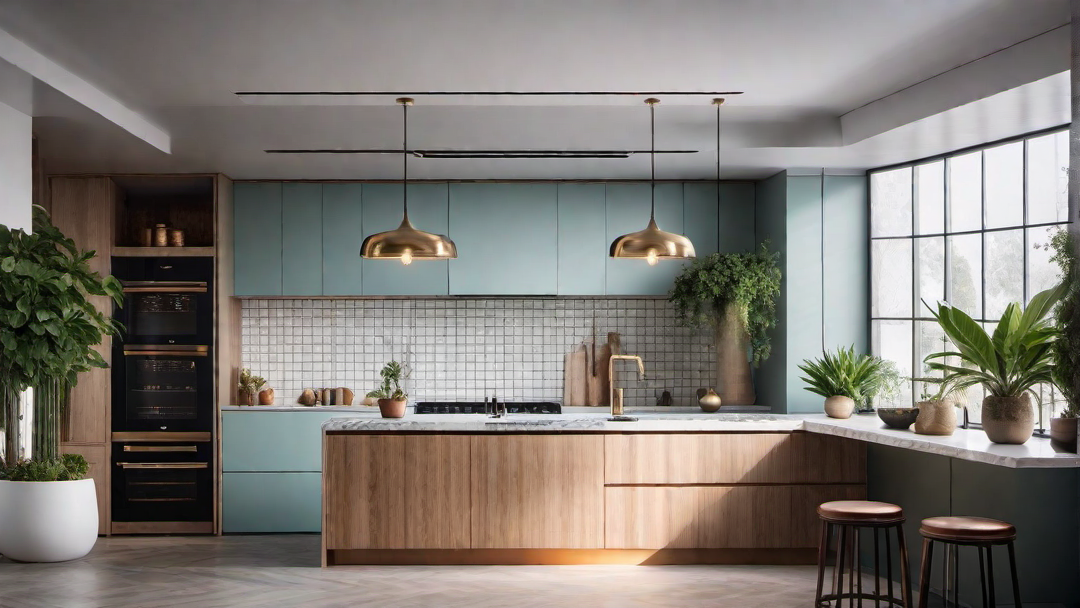 Dreamy Designs: Ethereal Feel in Eclectic Kitchen