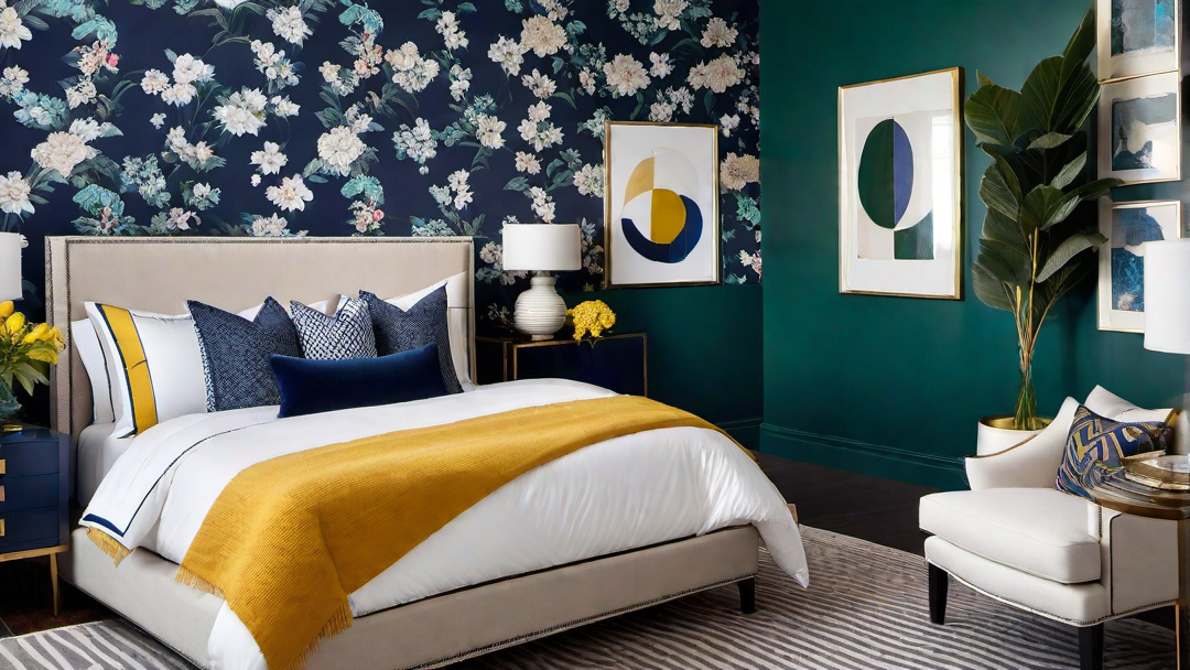 Eclectic Mix: Bold Colors and Patterns in the Bedroom
