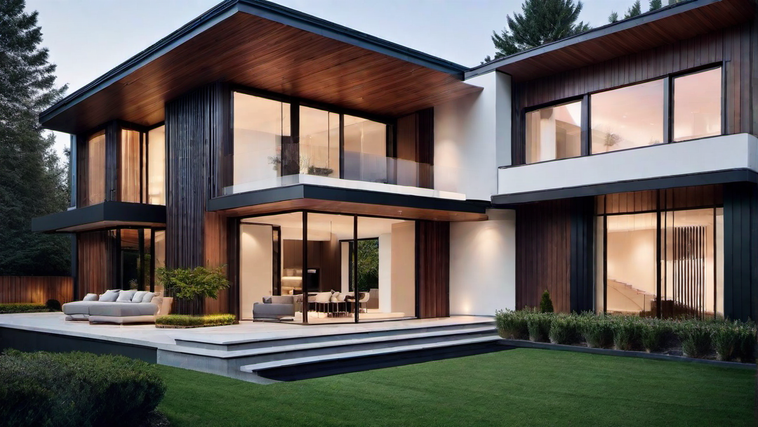 Glamorous Appeal: Contemporary Modern Exterior House Concepts