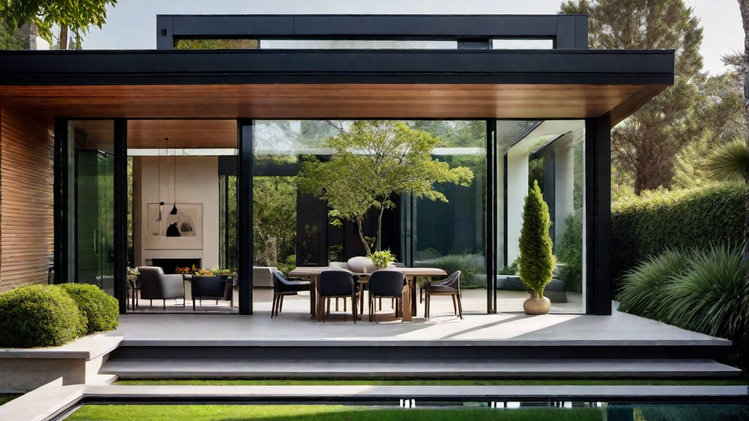 Seamless Integration: Indoor-Outdoor Connectivity in Modern House Exterior