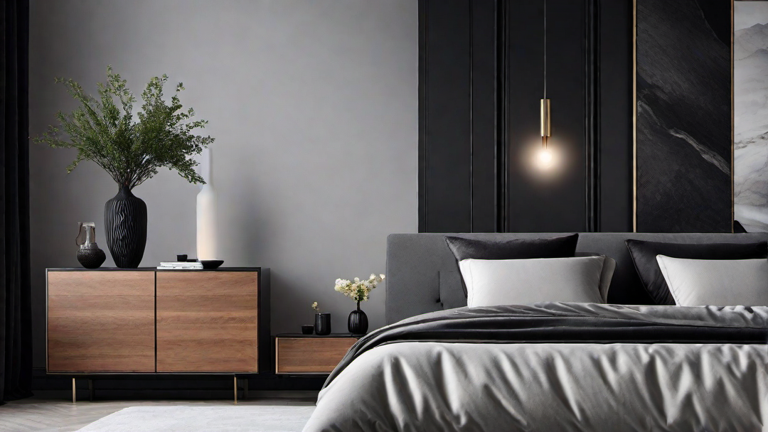Sleek and Sophisticated: Monochrome Bedroom Design