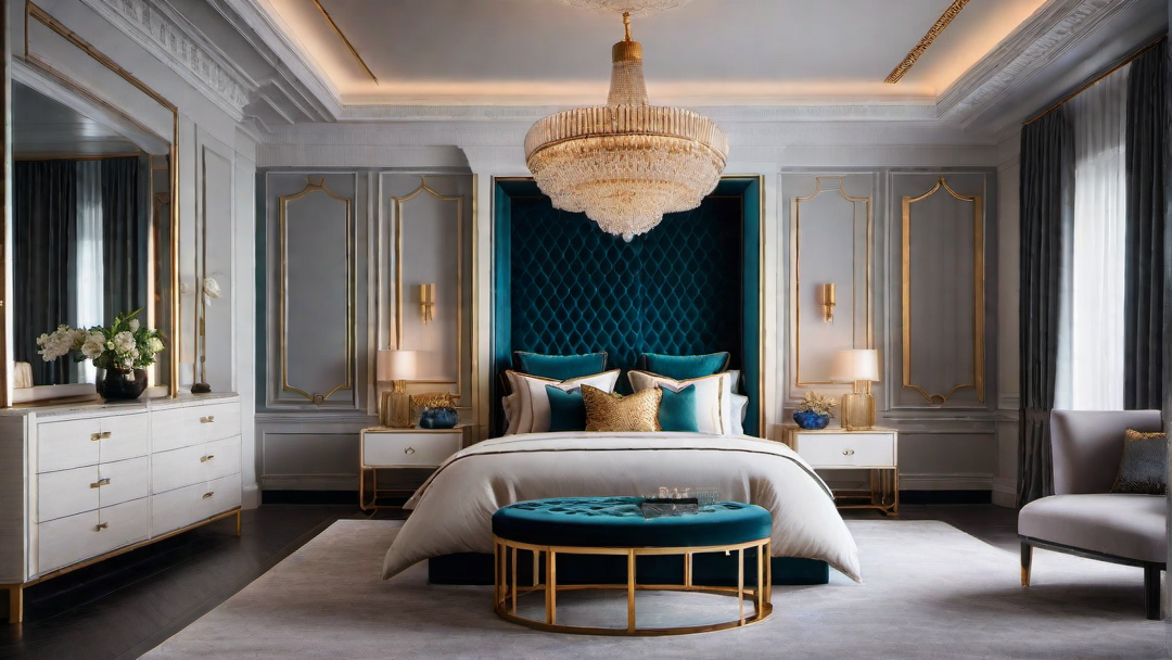 Vintage Glamour: Art Deco Inspired Bedroom